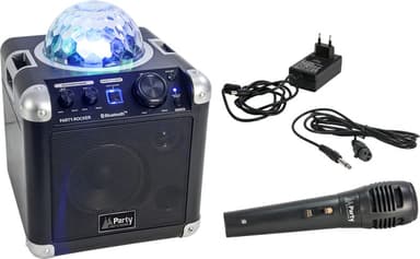 Portable party speaker with bluetooth