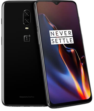 OnePlus 6T smarttelefon (mirror black)