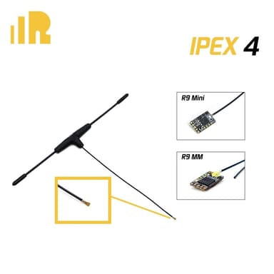 FrSky 868MHz Ipex4 Dipole T Antenna for R9Mini/MM