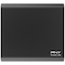 PNY Pro Elite bærbar SSD, 500 GB (sort)