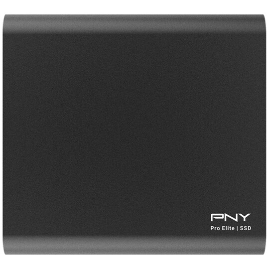 PNY Pro Elite bærbar SSD, 1 TB (sort)