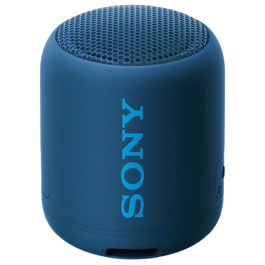 Sony bærbar trådløs høyttaler SRS-XB12 (blå)