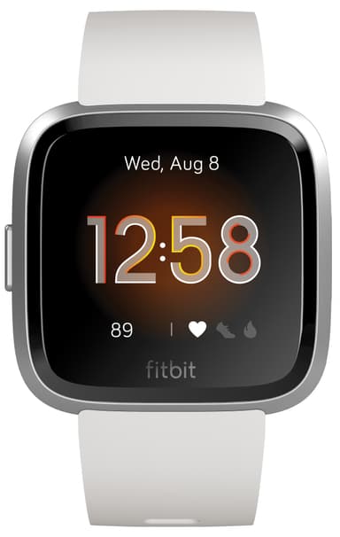 Fitbit Versa Lite smartklokke (hvit/sølv)