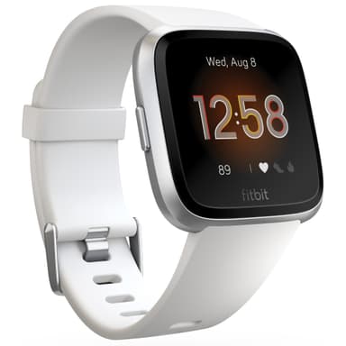 Fitbit Versa Lite smartklokke (hvit/sølv)
