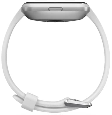 Fitbit Versa Lite smartklokke (hvit/sølv)
