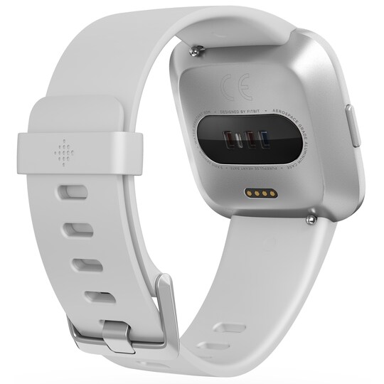 Fitbit Versa Lite smartklokke (hvit/sølv)