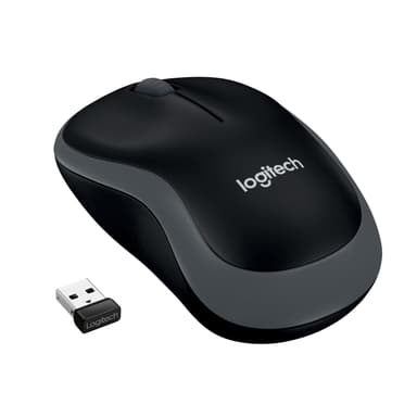 Logitech M185 trådløs mus (grå)