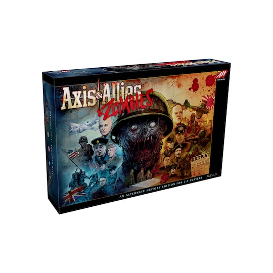 Axis & allies & zombies board game (english version)