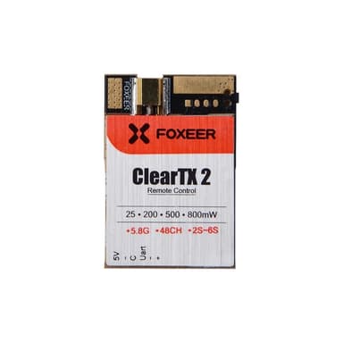 Foxeer cleartx 2 5.8g 48ch 25-800mw vtx