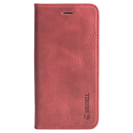 Krusell Sunne Apple iPhone 6/6S/7/8 lommebokdeksel (rød)