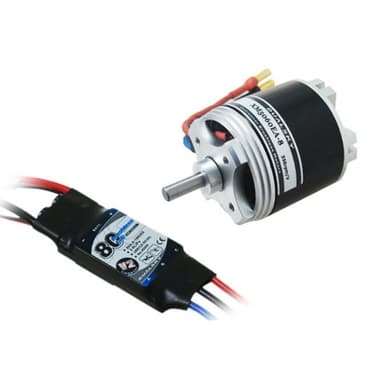Dualsky BL Tuning Combo 4255 og 60A esc .40-55