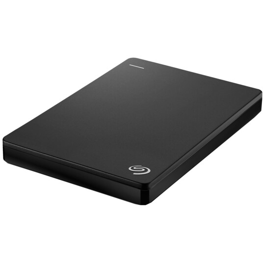 Seagate Backup Plus Slim 1 TB bærbar harddisk (sort)