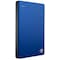 Seagate Backup Plus Slim 1 TB bærbar harddisk (lyseblå)