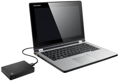 Seagate Backup Plus 5 TB bærbar harddisk (sort)