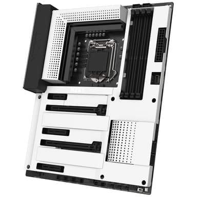 NZXT N7 Z390 hovedkort (matt hvit)
