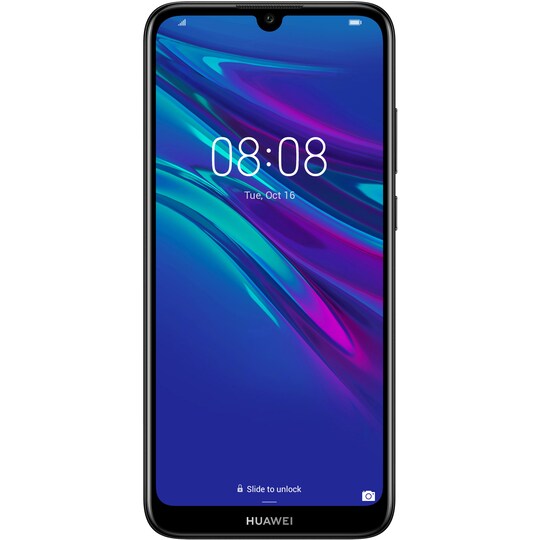 Huawei Y6 2019 smarttelefon (midnight black)
