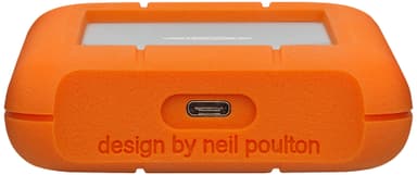 LaCie Rugged USB-C 4 TB bærbar harddisk