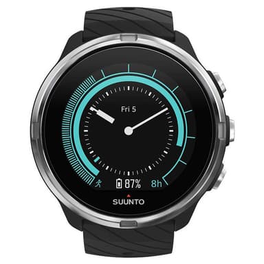 Suunto 9 multitreningsklokke GPS (sort)