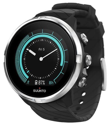 Suunto 9 multitreningsklokke GPS (sort)