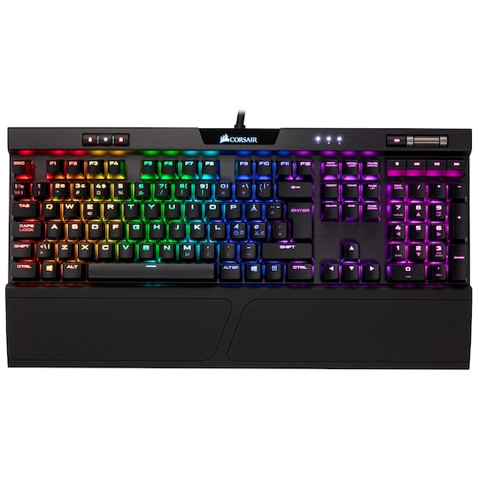 Corsair K70 MK.2 RGB mekanisk gamingtastatur - Elkjøp