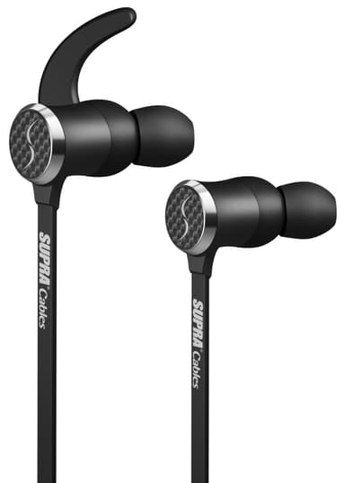 Supra NiTRO-X2 trådløse in-ear hodetelefoner (sort)