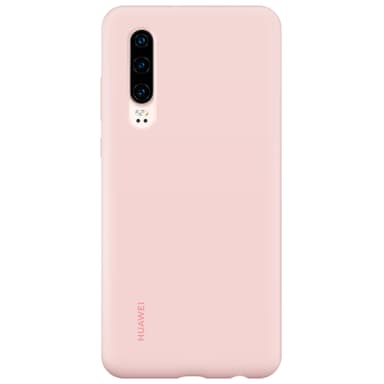 Huawei P30 Silicone deksel (kiresebærsrosa)