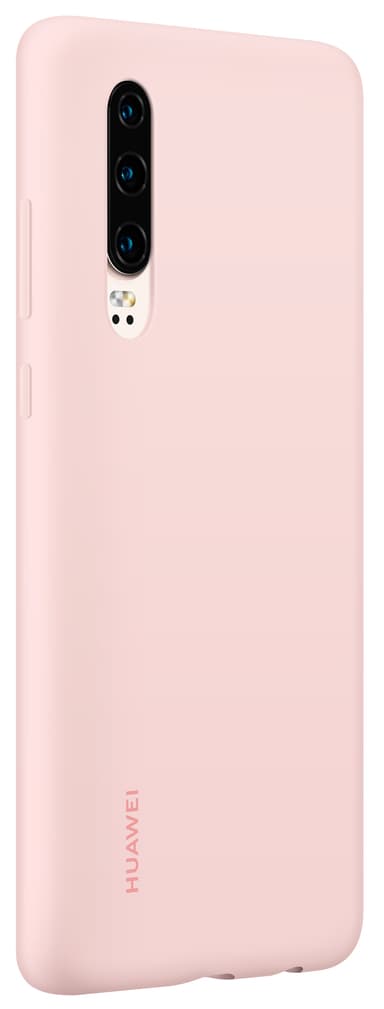 Huawei P30 Silicone deksel (kiresebærsrosa)
