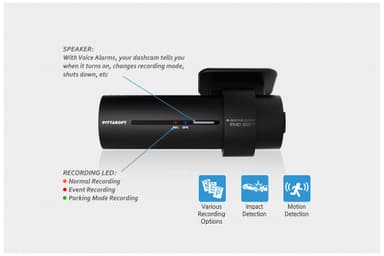 Blackvue DR750S-1CH 1-kanals dashbordkamera