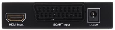 NORTH SCART+HDMI til HDMI HD Konverter og Switch Svart