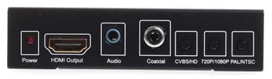 NORTH SCART+HDMI til HDMI HD Konverter og Switch Svart