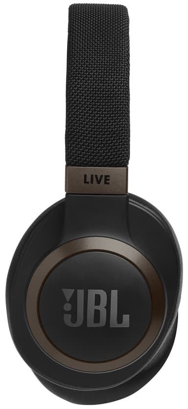 JBL LIVE 650BT trådløse around-ear hodetelefoner (sort)