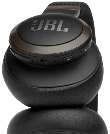 JBL LIVE 650BT trådløse around-ear hodetelefoner (sort)