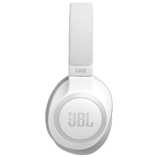 JBL LIVE 650BT trådløse around-ear hodetelefoner (hvit)