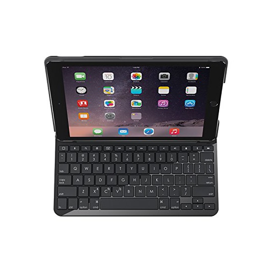 Logitech Slim Folio etui m/tastatur til iPad (sort)