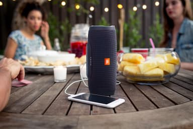 JBL Charge 3 Stealth Edition trådløs høyttaler (sort)
