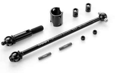 Xr-365201 xb4 ecs fr.drive shaft 81mm w 2.5mm pin
