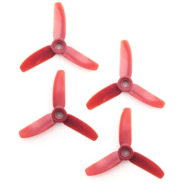 Hq durable prop 3x3x3 red (2cw+2ccw)-poly carbon