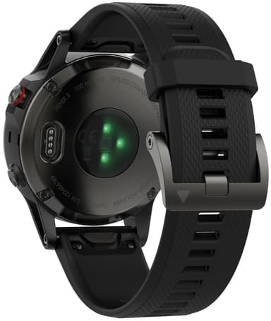 Garmin Fenix 5 multisportsklokke (skifergrå/sort)