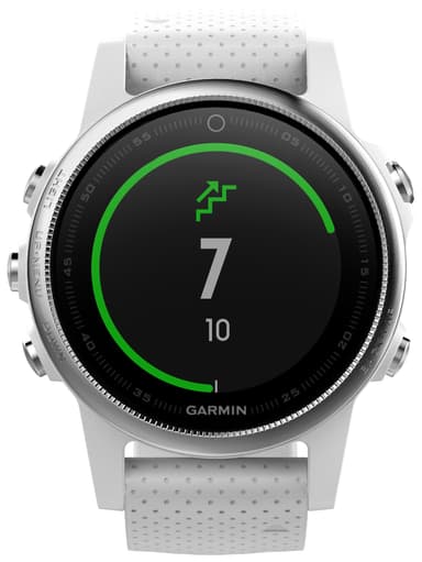 Garmin Fenix 5s multitreningsklokke (Carrera hvit)