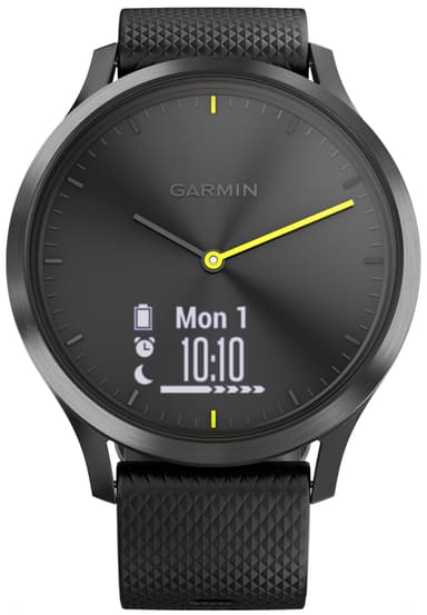 Garmin Vivomove HR hybrid smartklokke L (sort)