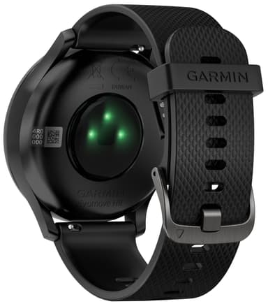 Garmin Vivomove HR hybrid smartklokke L (sort)