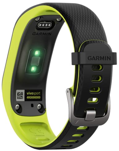 Garmin Vivosprt aktivitetsarmbånd Large (lime/sort)