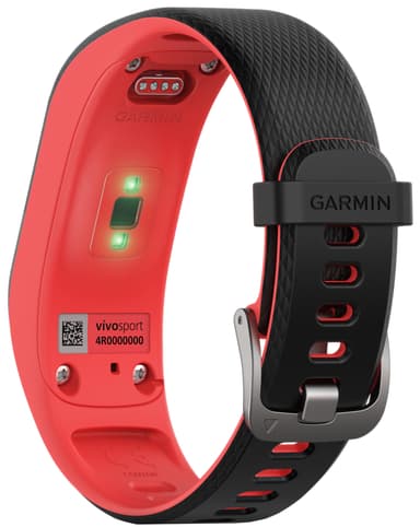 Garmin Vivosport aktivitetsarmbånd S/M (sort/fuksia)