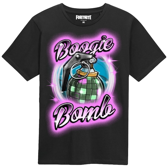 Fortnite - Boogie Bomb T-skjorte (12-13 år)