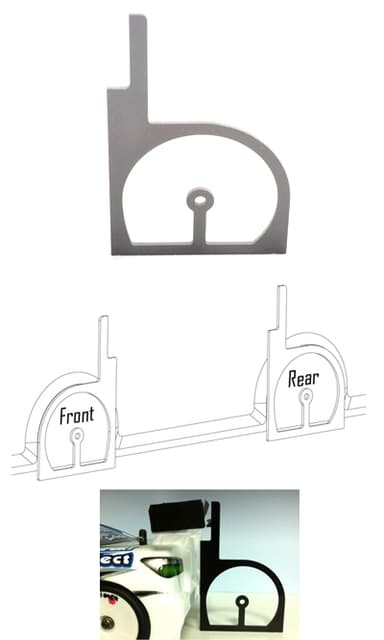 Touring Car Wheel Arch Cutting Jig