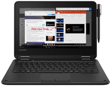 Lenovo 300e Chromebook 11,6" 2-i-1 (sort)