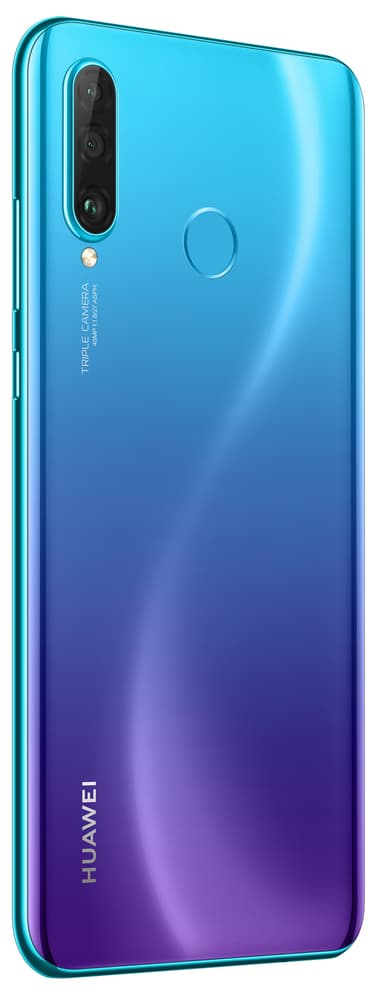 Huawei P30 Lite smarttelefon 128 GB (peacock blue)