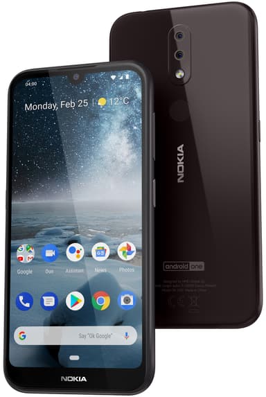 Nokia 4.2 smarttelefon (sort)