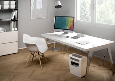 Leitz IQ Home Office P4 makulator med krysskutting
