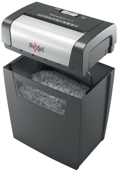 Rexel Momentum X406 cross-cut makulator